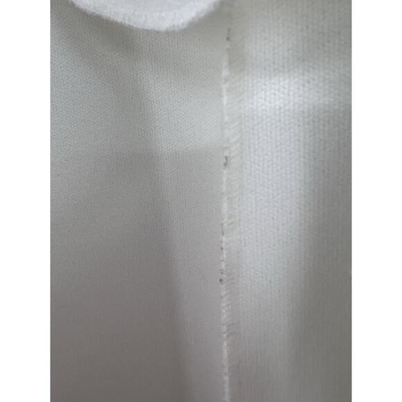 Vintage 70s Le Voy White Disco Leisure Jumpsuit Polyester Retro Groovy - Picture 15 of 15